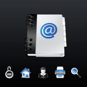 3D office icons