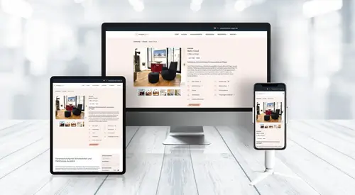 Web Design for Vacation Apartments by Graphic Designer Dorothea C