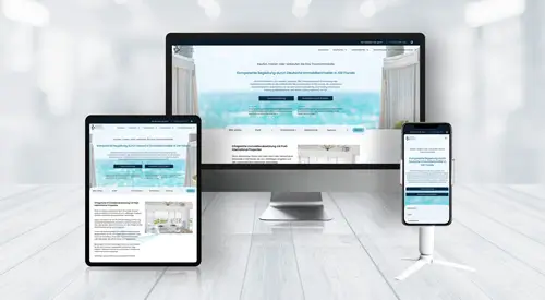 Web Design for Real Estate Agent by Graphic Designer Dorothea C